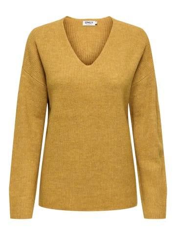 ONLY Strickpullover in Wood Thrush