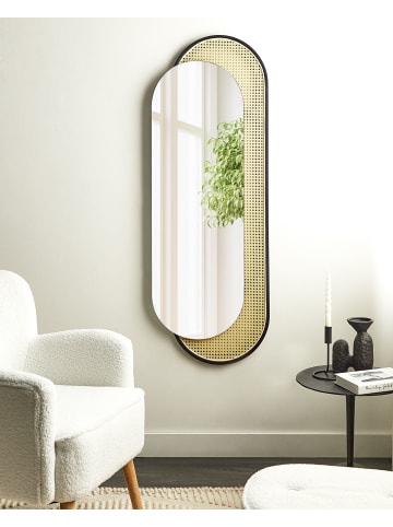 Beliani Wandspiegel CREIL in /Schwarz - (W) 51 x (H) 143 x (L) 5 cm