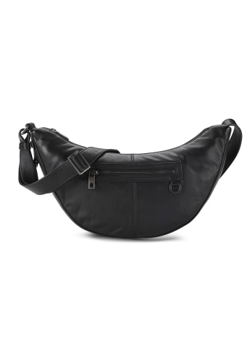 LIEBESKIND BERLIN Moon Umhängetasche Leder 38 cm in black