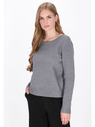 DreiMaster Klassik Women Cardigan in grey melange