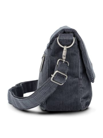 Zwei Mademoiselle.M Messenger 33 cm Laptopfach in cord polar