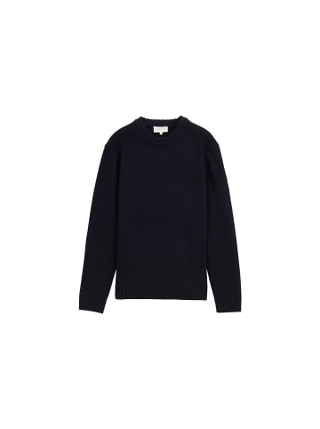 Tom Tailor Pullover in knitted navy melange