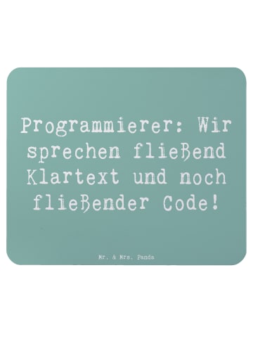 Mr. & Mrs. Panda Mouse Pad Spruch Programmierer Codeflüsterer mi... in Meeresbrise