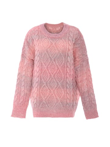 Sookie Damen Pullover in PINK GELB