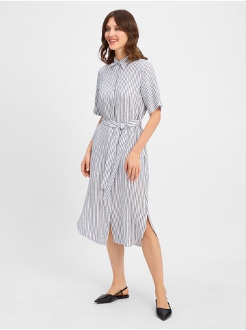 Gant Kleid in marine weiß - 0001