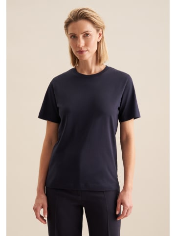 Seidensticker T-Shirt Regular in Dunkelblau