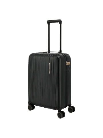 travelite BARBARA Novelty - 4-Rollen-Kabinentrolley S 55 cm (schwarz) in schwarz