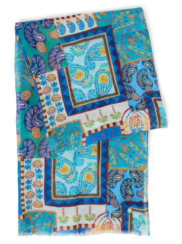 Codello Schal in blau mehrfarbig - 0001