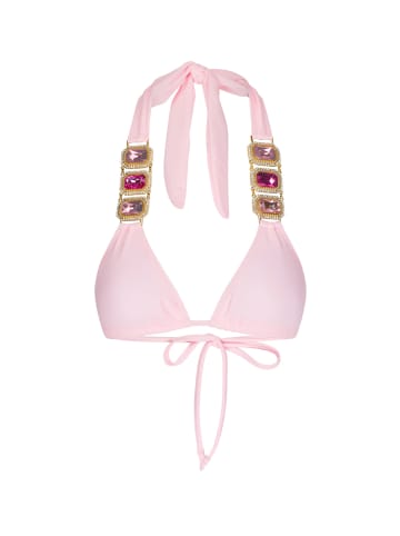 Moda Minx Bikini Top Boujee Triangel Top in Rosa