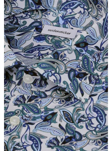 Seidensticker Business Hemd Slim in Türkis