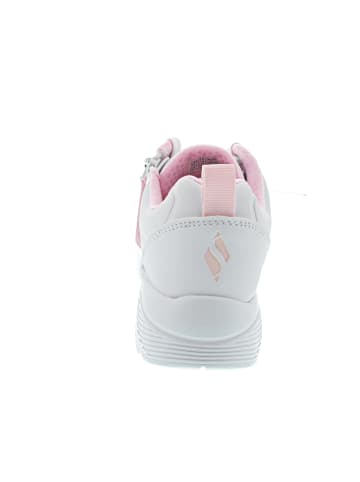 Skechers Uno Lite - Easy Zip Sneaker Weiß