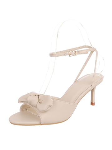 Ital-Design High-Heel Sandalette in Beige