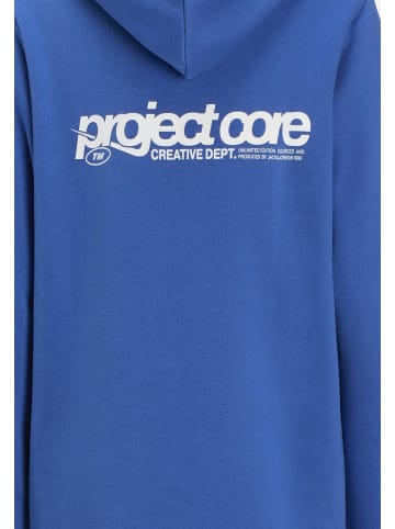 JACK & JONES Junior Hoodie 'Union' in blau