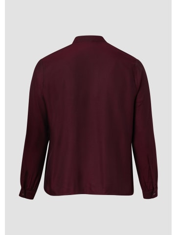 QS Bluse in 39W0_bordeaux
