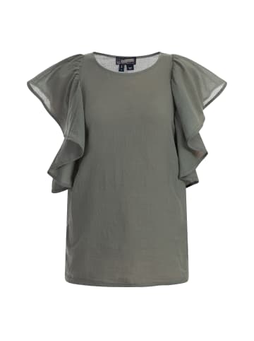 DreiMaster Vintage Blusenshirt in Oliv