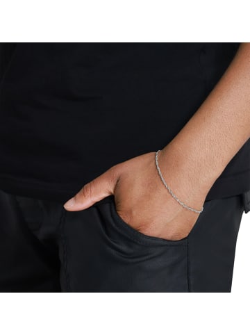 Steel_Art Armband Meikel silberfarben poliert in silberfarben poliert