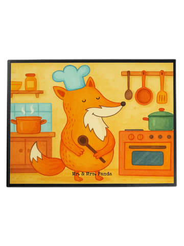 Mr. & Mrs. Panda schreibtischunterlage Fuchs Koch Design ohne Sp... in Weiß