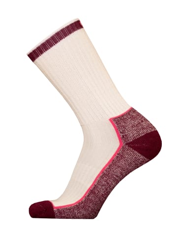 UphillSport Trekkingsocken HONKA in Off white, red