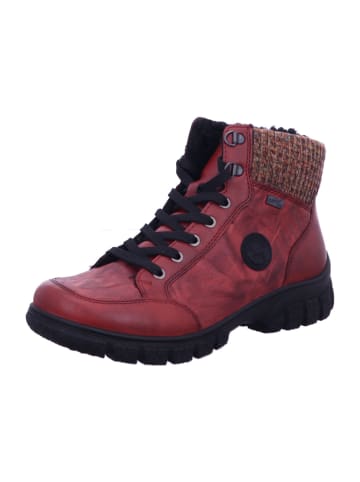 rieker Damen Winterschuhe warm in Rot