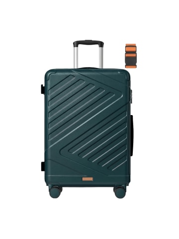 SONGMICS Koffer Trevo in Türkis - (B)50 x (H)30 x (T)75 cm