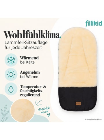 Kinderhaus Blaubär Lammfelleinlage Kinderwagen Buggy TOP in Protect Natur