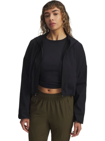 Under Armour Longsleeve "Unstoppable Woven Rstop Longsleeve" in Schwarz