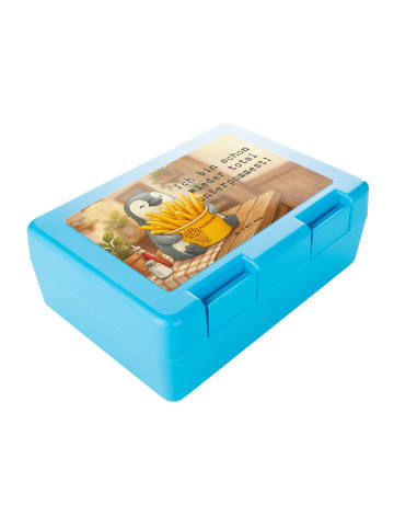 Mr. & Mrs. Panda Lunchbox Pinguin Pommes Eimer Design mit Spruch in Weiß