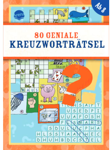 Arena Buch - 80 geniale Kreuzworträtsel