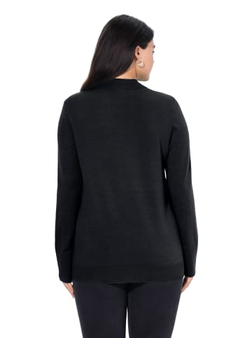 Ulla Popken Pullover in schwarz