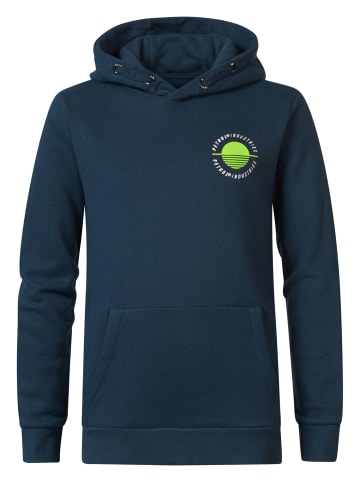 Petrol Industries Hoodie mit Aufdruck Seabreeze in Blau