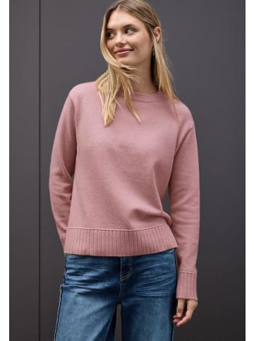 Street One Pullover in powder pink mel.