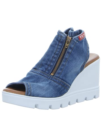 Artiker Keilsandalette in blau