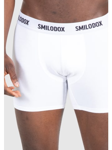 SMILODOX Modal Boxershorts 3er Pack in Weiß