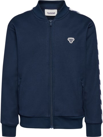 Hummel Kinder Trainingsjacke "Hmljr Archive Reg Poly Zip Jacket" in Blau