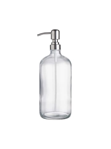 Butlers Seifenspender 1000ml SOAP OPERA in Transparent-Silber