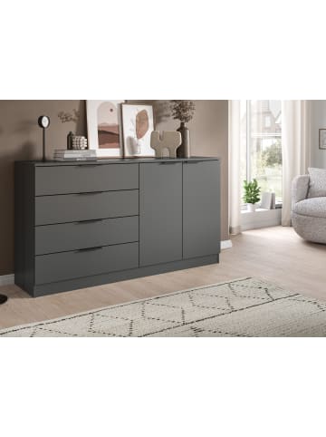 Inn.Furn Sideboard grau 148 x 80 cm, Kommode mit viel Stauraum