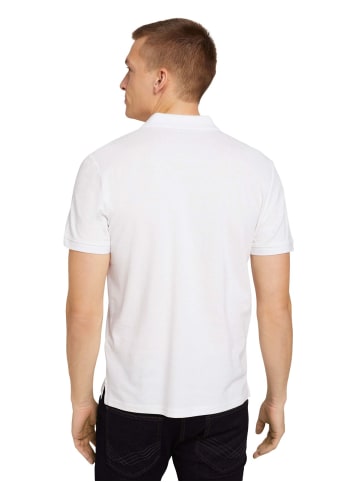 Tom Tailor Polo Shirt BASIC POLO in Weiß