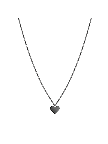 Tamaris Kette Heart in schwarz