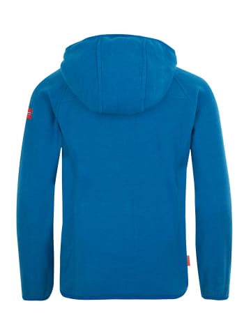 Trollkids Fleece Jacke "Sandefjord" in Mittelblau