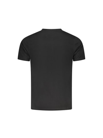 cavalli CLASS Schwarzes Baumwoll-T-Shirt