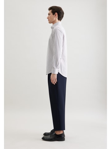 Seidensticker Business Hemd Shaped in Braun