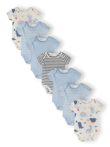 Minoti 7-er Pack Bodys 28BABYPACK27 in hellblau