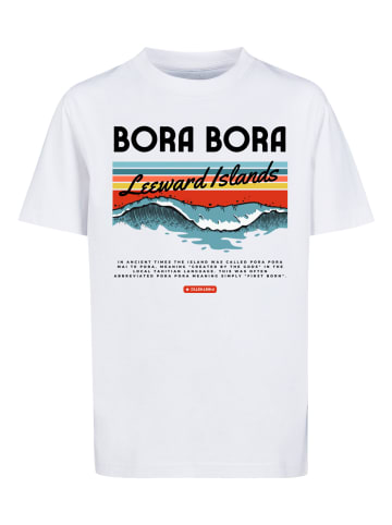 F4NT4STIC T-Shirt Bora Bora Leewards Island in weiß