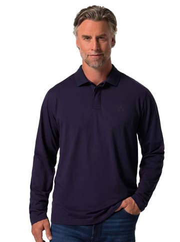 Boston Park Poloshirt in dunkel violett