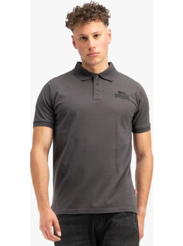 Lonsdale Polo "Lambston Herren Poloshirt normale Passform" in Schwarz