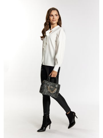 faina Damen Henkeltasche in Schwarz