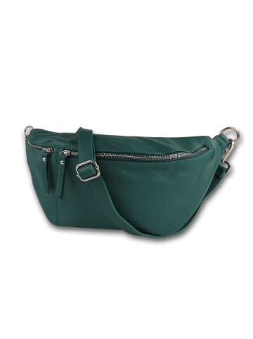 Toscanto Leder Gürteltasche Toscanto Tasche hellgrün ca. 37cm