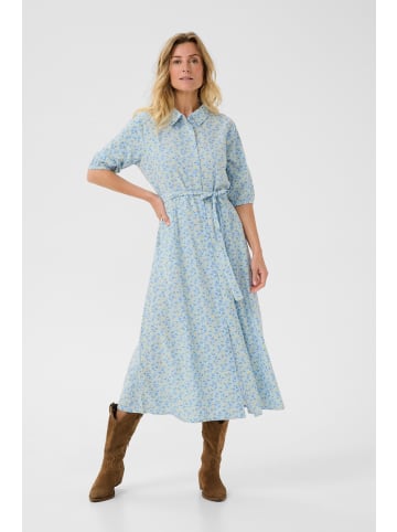 Cream Kleid CRTiah Feminine in Blue Yellow Small Floral