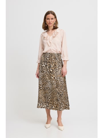 b. young BYHANIKO SS FRILL BLOUSE - LIGHT WOVEN Regular fit in Birch