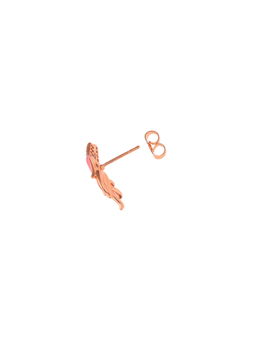 faina Women Earrings in Rose Coral